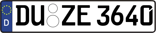 DU-ZE3640