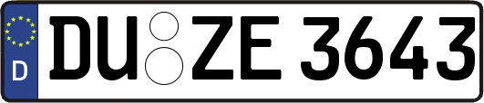 DU-ZE3643