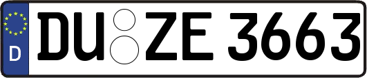 DU-ZE3663