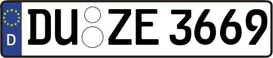 DU-ZE3669
