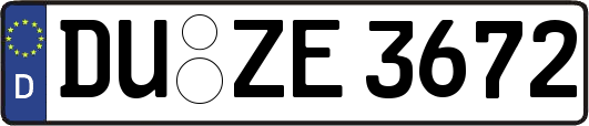 DU-ZE3672
