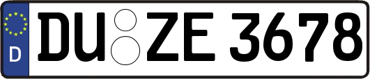 DU-ZE3678