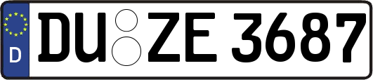 DU-ZE3687