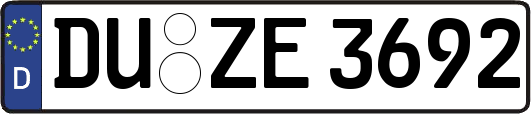 DU-ZE3692