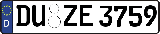 DU-ZE3759