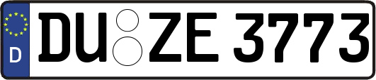 DU-ZE3773