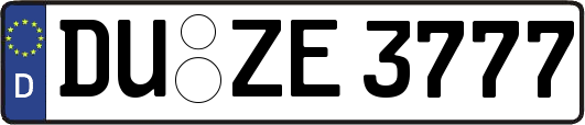 DU-ZE3777