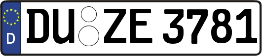 DU-ZE3781