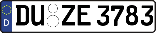 DU-ZE3783
