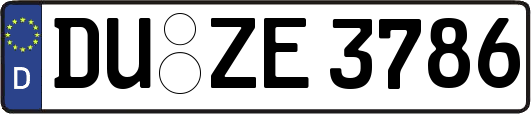 DU-ZE3786