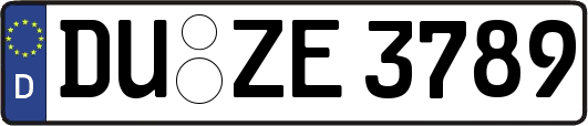 DU-ZE3789