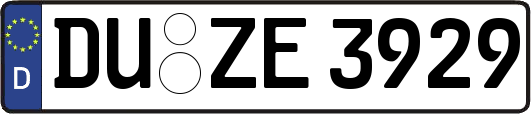 DU-ZE3929