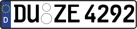DU-ZE4292