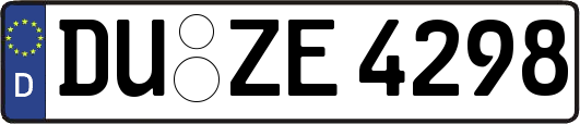 DU-ZE4298