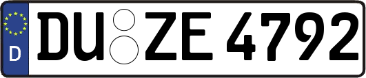 DU-ZE4792