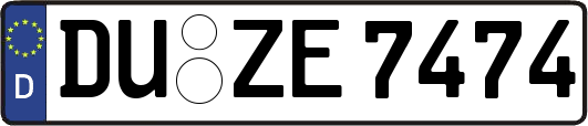 DU-ZE7474