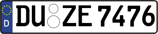 DU-ZE7476