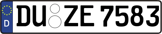 DU-ZE7583