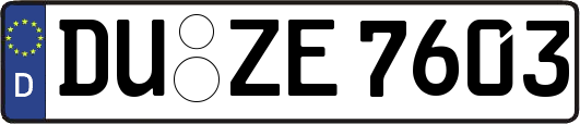 DU-ZE7603