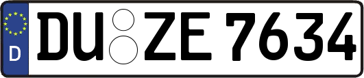 DU-ZE7634