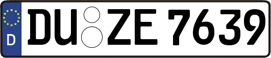 DU-ZE7639