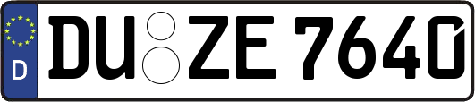 DU-ZE7640