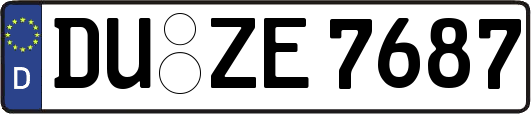 DU-ZE7687