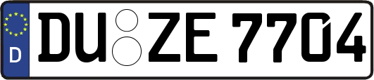 DU-ZE7704