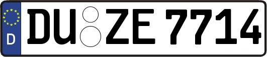 DU-ZE7714