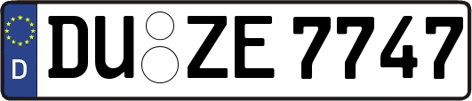 DU-ZE7747