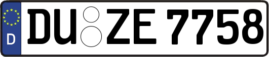 DU-ZE7758