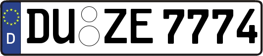 DU-ZE7774