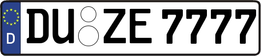 DU-ZE7777