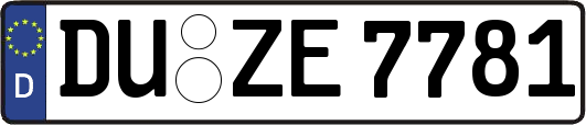 DU-ZE7781