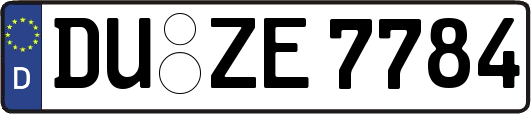 DU-ZE7784