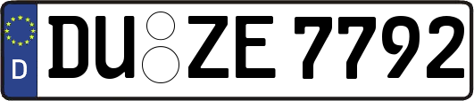 DU-ZE7792