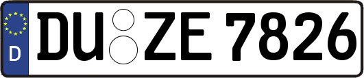 DU-ZE7826