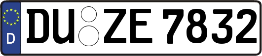 DU-ZE7832