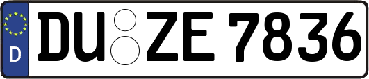 DU-ZE7836