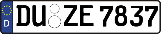 DU-ZE7837