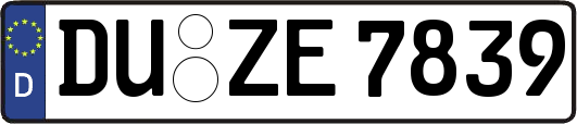 DU-ZE7839
