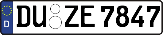 DU-ZE7847