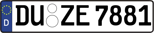 DU-ZE7881
