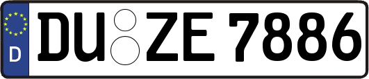 DU-ZE7886