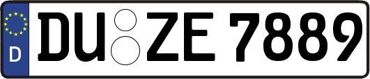 DU-ZE7889