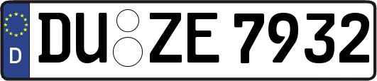 DU-ZE7932