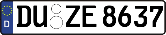 DU-ZE8637