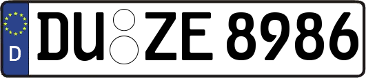 DU-ZE8986