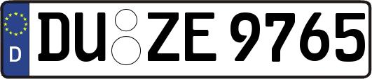 DU-ZE9765