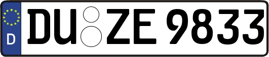 DU-ZE9833